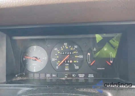 1985 Volvo 245 Dl/Gl из США, поврежденный, VIN YV1AX8857F1652822